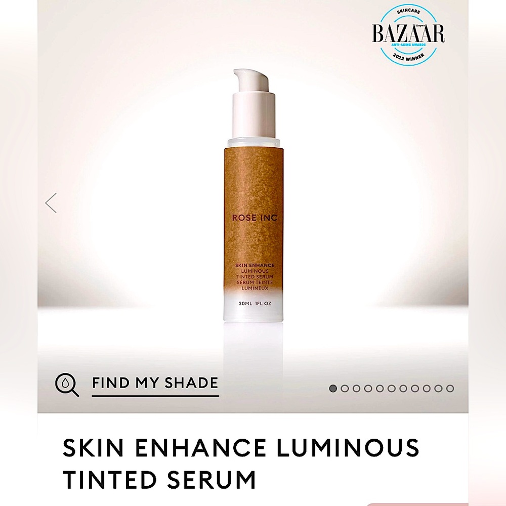 ROSE INC. SKIN ENHANCE LUMINOUS TINTED SERUM AND #1 CONCEALER BRUSH! BRAND NEW!!